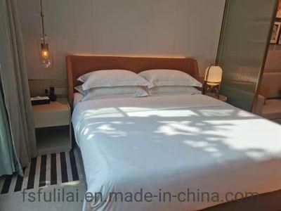 Modern Hospitality Furniture Hotel Furniture Room Furniture Double Bed Manufacturer in China