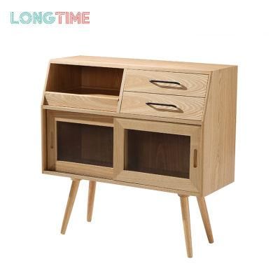 Bedside Table New Style Wooden Nightstand for Bedroom