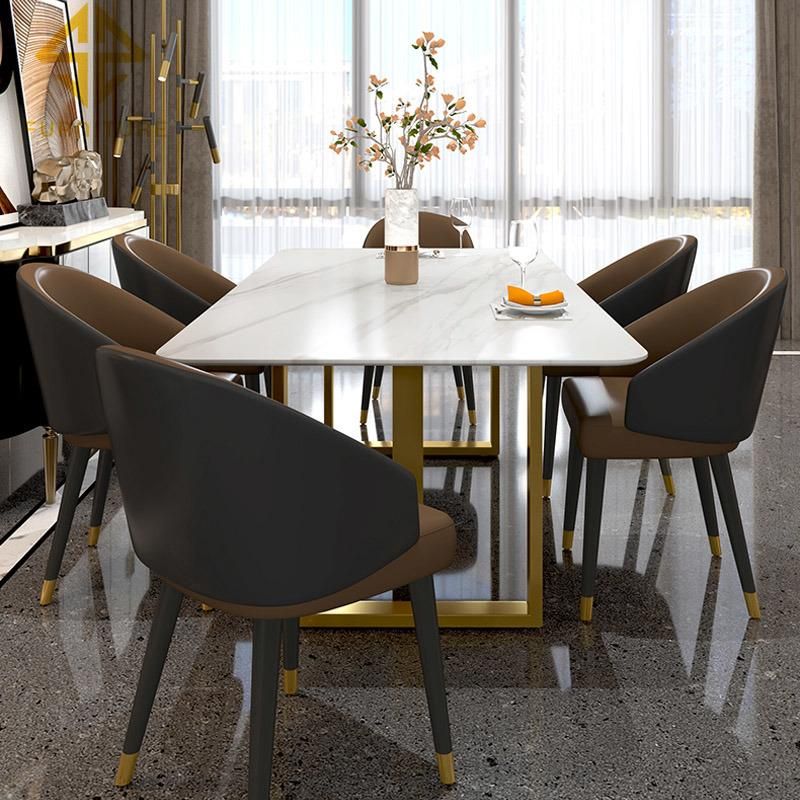 Wholesale modern Style Dining Stainless Steel Table for Home Furniture
