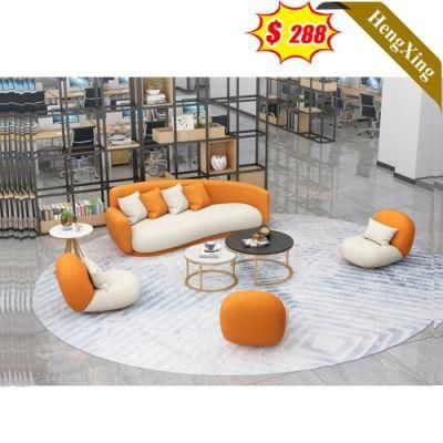Classic Home Living Room Office Furniture Leisure Corner Sofas Set Wooden Frame PU Leather Fabric Sofa