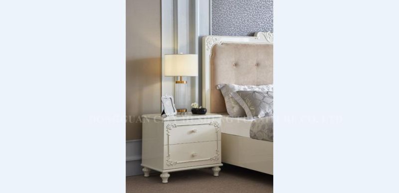 Latest Designs Furniture Modern Double Bed and Bedroom Set Furniture