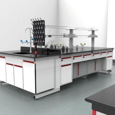 High Quality &amp; Best Price Physical Steel Lab Furniture Cover in Dispenser, Good Quality, Good Price Bio Steel Lab Bench with Paper/