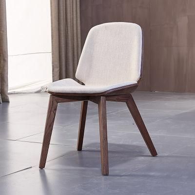 Ash Solid Wood Dining Chair for Home Restaurant Hotel