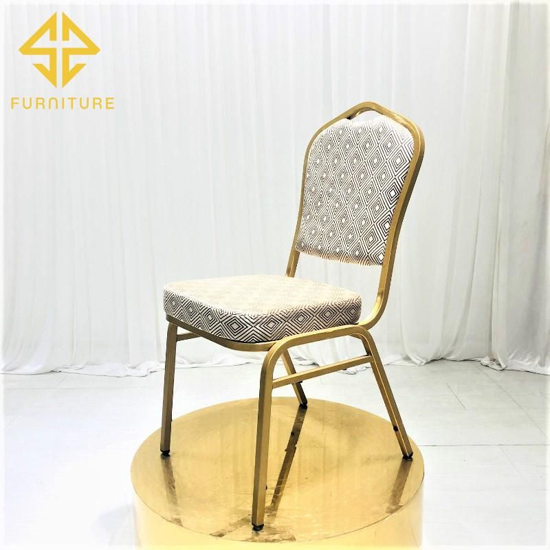 Modern Home Backrest Dining Chair Hotel Chair for Wedding