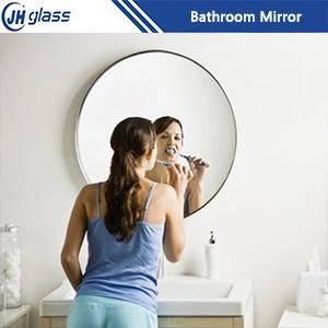 Jinghu China Factory LED Wall Mounted Backlit Mirror Dimmable Anti Fog Touch Sensor Home Decorative Bathroom Mirror