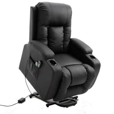 Living Room Home Furniture Sofa PU Electric Lift-up Elderly Recliner Chair Modern Office Furniture