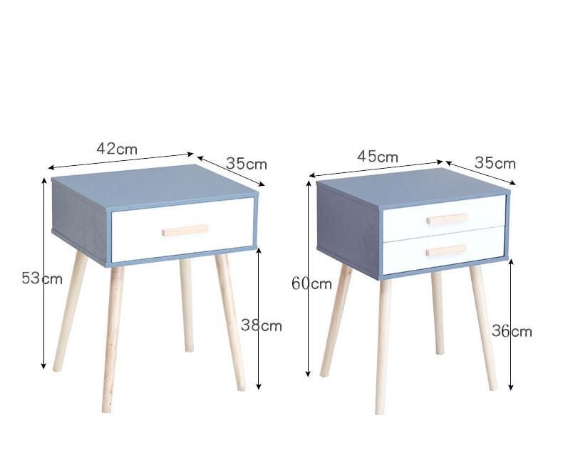 Nightstand Bedside Night Stand Draw for Bedrom Furniture