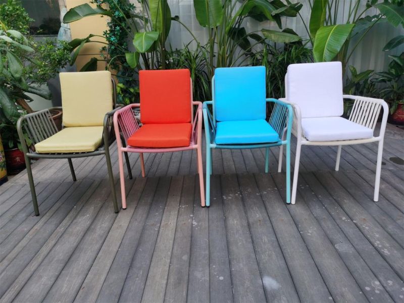 Modern Style Rattan Outdoor Garden Patio Outdoor Rattan Aluminum Furniture Chair