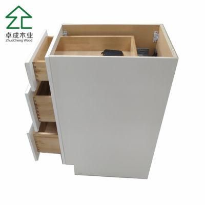 China Made American Wooden Maple Kitchen Cabinet