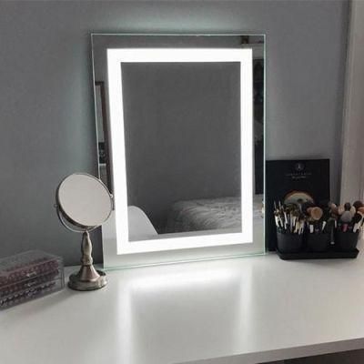2700-6500K Salon Desktop Makeup LED Mirror with Dimmer