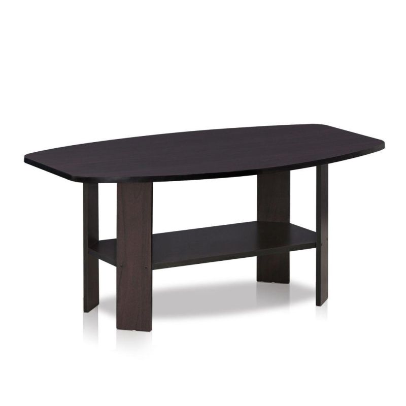 Simple Design Coffee Table, Espresso