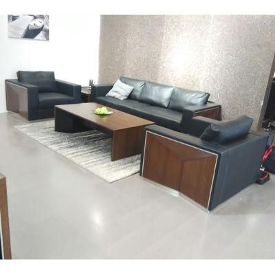 Boss Half Leather Executive Modern Office Sofa
