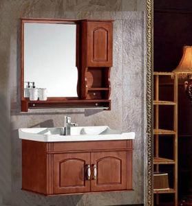 Modern Wall Mounted Bathroom Vanity with Wooden Cabinet 801-80