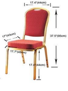 Restaurant Hotel Upholstered Dining Furniture Stacking Tiffany Chiavari Banquet Chair