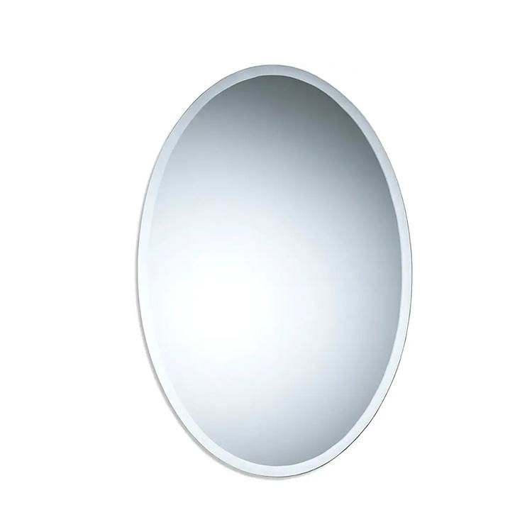 Customized Wall Mount Bathroom Lighting Oval LED Lighted Mirror with Touch Switch