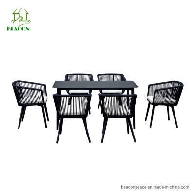 Leisure Home Modern Rattan Patio Bistro Outdoor Garden Dining Furniture