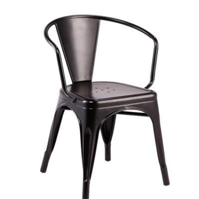 Plastic Frame Frames Cafe Metal Chair with Metal Legs