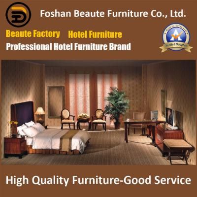 Chinese Customized Modern Style Teak Hotel Bedroom Furniture for Gulf Area
