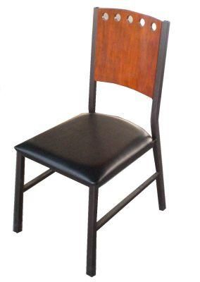 Ue Steel Wood Dining Chair (GE002)