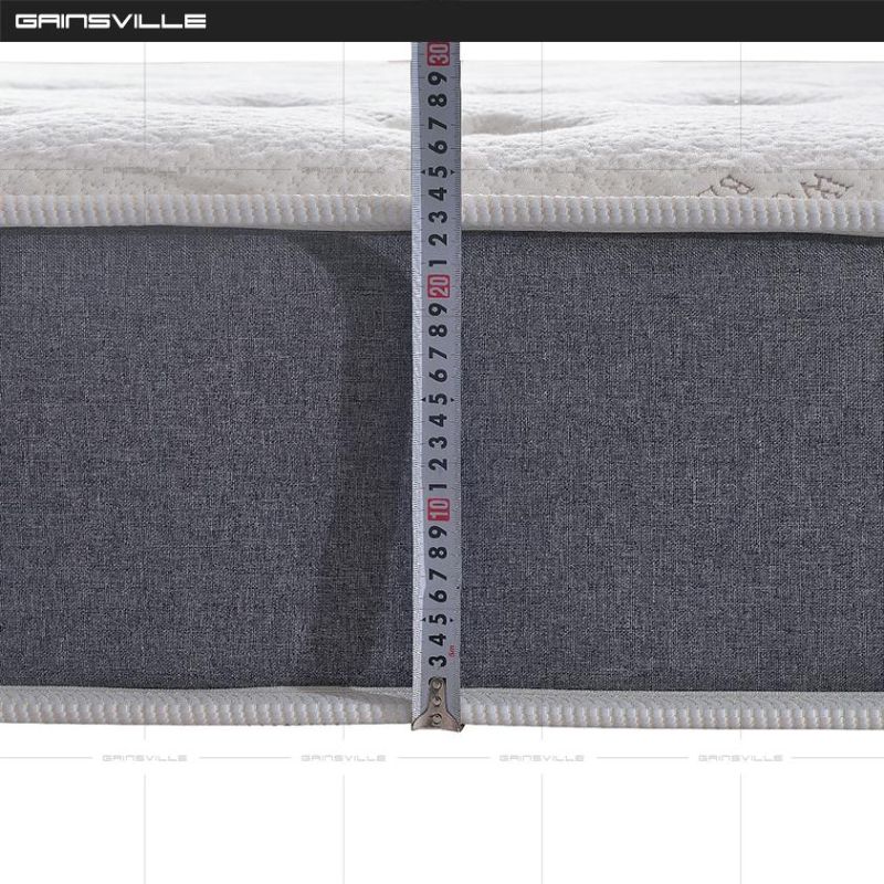 Custom Factory Supply King Queen Full Size Foam Pocket Spring Hotel Bed Mattress in a Box