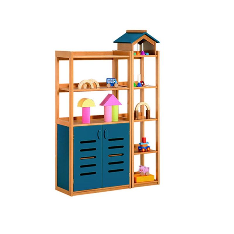 Playroom Furniture Toy Storage Rack, Combination Display Rack for Kindergarten, Day Care Furniture Kids Rack, School Furniture Children Wooden Rack