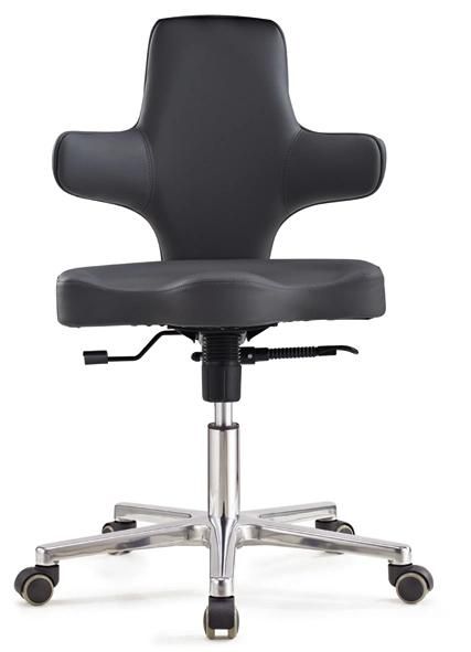 New Design Ergonomic Saddle Stool Office Chair with High Backrest