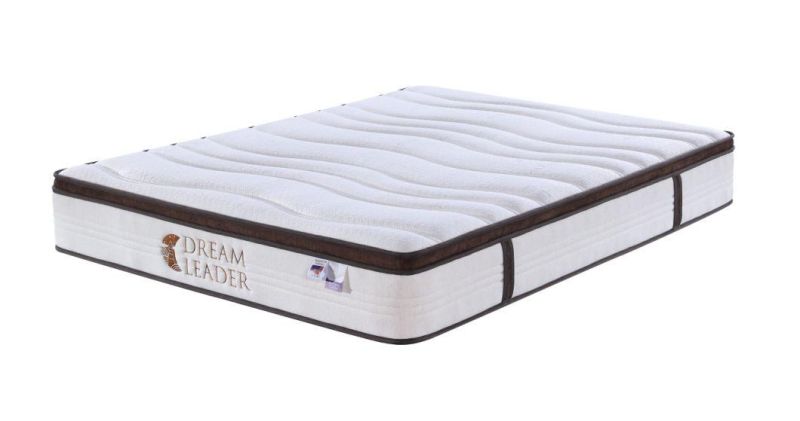 Modern Design Full Size Euro Top Pocket Spring Natural Latex Mattress