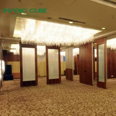 High Sound Insulation Sliding Movable Partition for Multi-Function Hall for Office or Meeting Room
