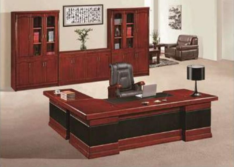 Cheap Price MDF High Quality Wooden Veneer CEO Office Computer Desk (SZ-OD508)