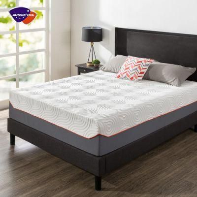 Pressure Relief Bedroom Furniture Quality Sleep Well Cooling Memory Gel Foam Mattress in a Box