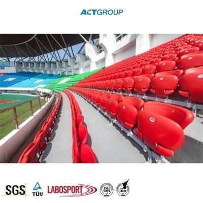 China Plastic Seat Folding Chairs for Stadium