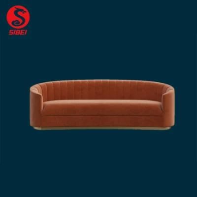 Chinese Manufacturer Customize Modern Home Living Room Wooden Furniture Leisure Fabric Sofa