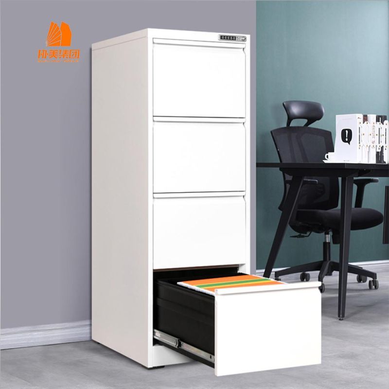 Vertical Filing Cabinet with 3 Push-Puling Door, Customized Modern Furniture