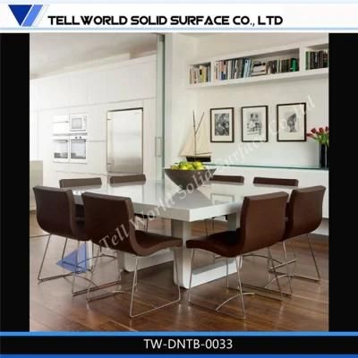 Customized Home Furniture Italian Artificial Stone Dining Table
