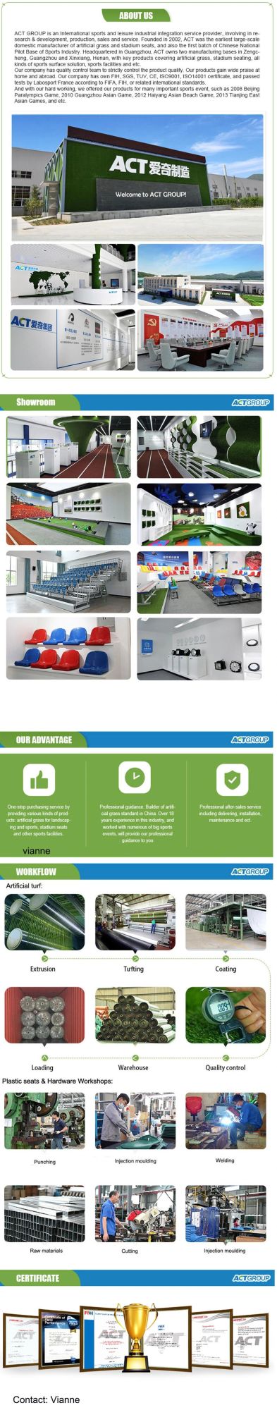 Floor Mounting Plastic Gym Seating, Outdoor Sports Furniture, Fixed Stadium Seats