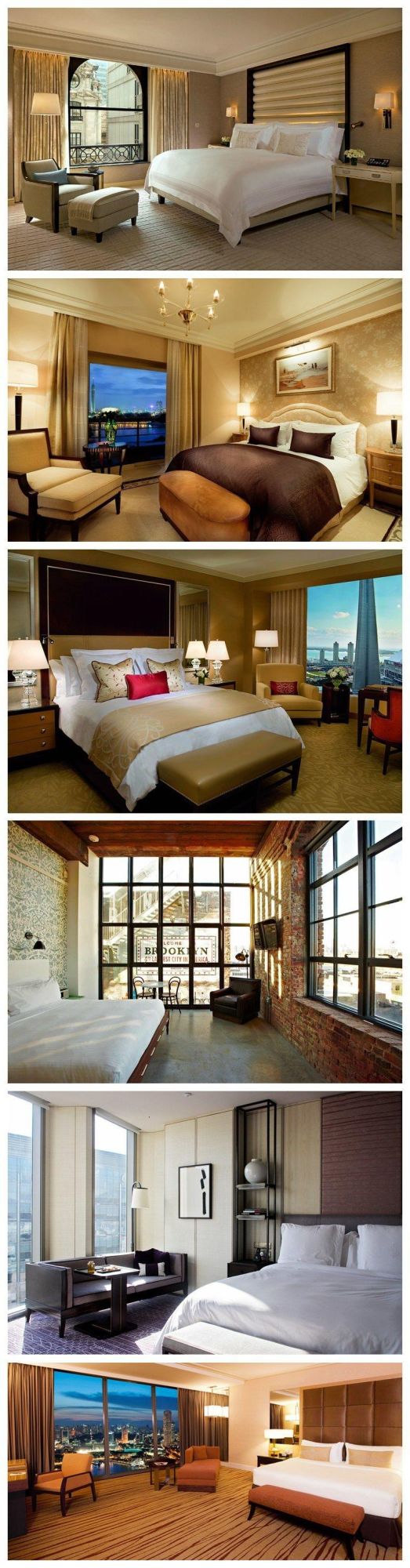 Artistical Design Luxury City View Hotel Bedroom Furniture for 5 Stars Hotel