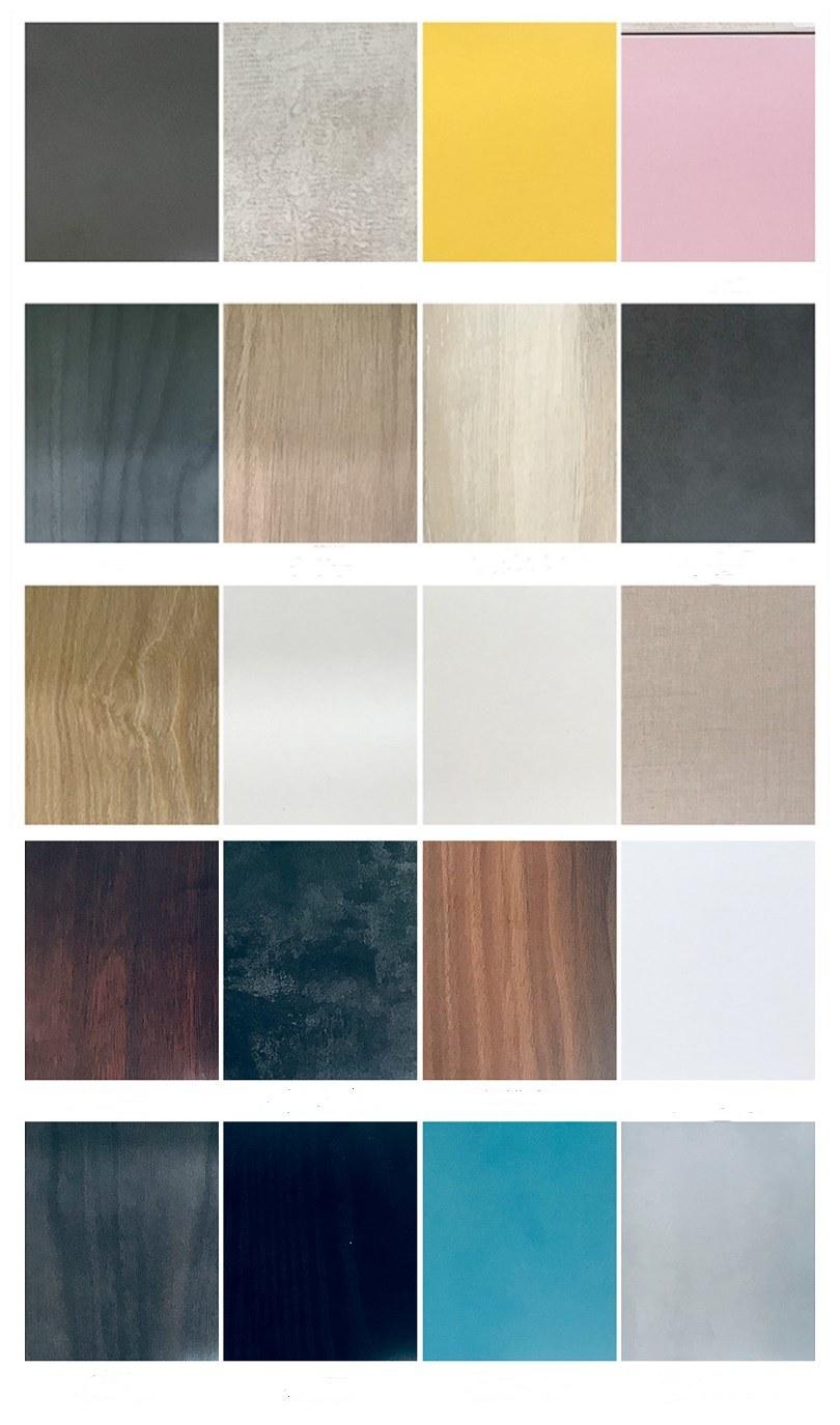 Customized Overall American Gray Series Multi-Layer Board Cabinet Grey Wardrobe Board Furniture