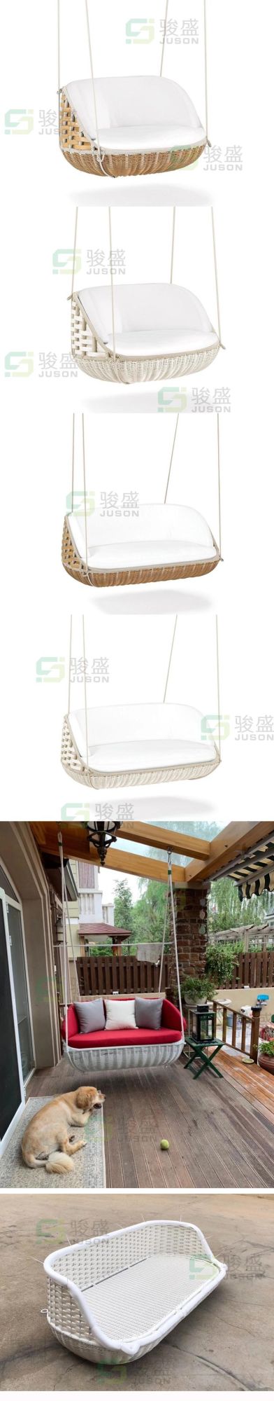 Hotel Furniture Modern Outdoor Hanging Chair Rattan Patio Chair Leisure Chair Garden Swing