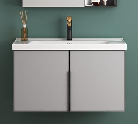 Waterproof Aluminum Board Modern Bathroom Decoration Customized Size Aluminum Bathroom Vanity