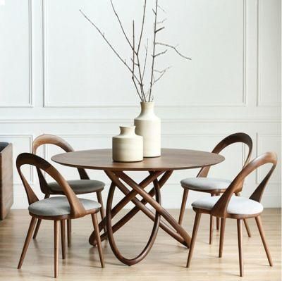 Modern Wooden Hotel Furniture Dining Room Table Set Wood Dining Chair