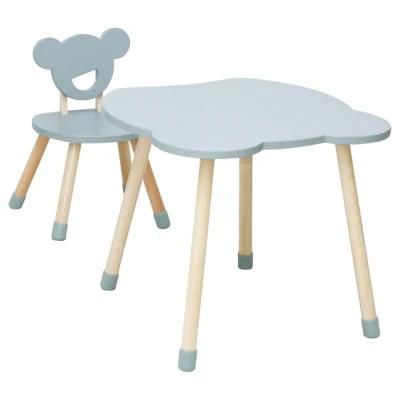 Cute Bear High Quality Children Wooden Children Furniture Kids Learningtable