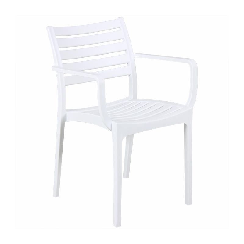 Rikayard High Quality Modern Cheap Wholesale Joplin Dining Arm PP Plastic Chair