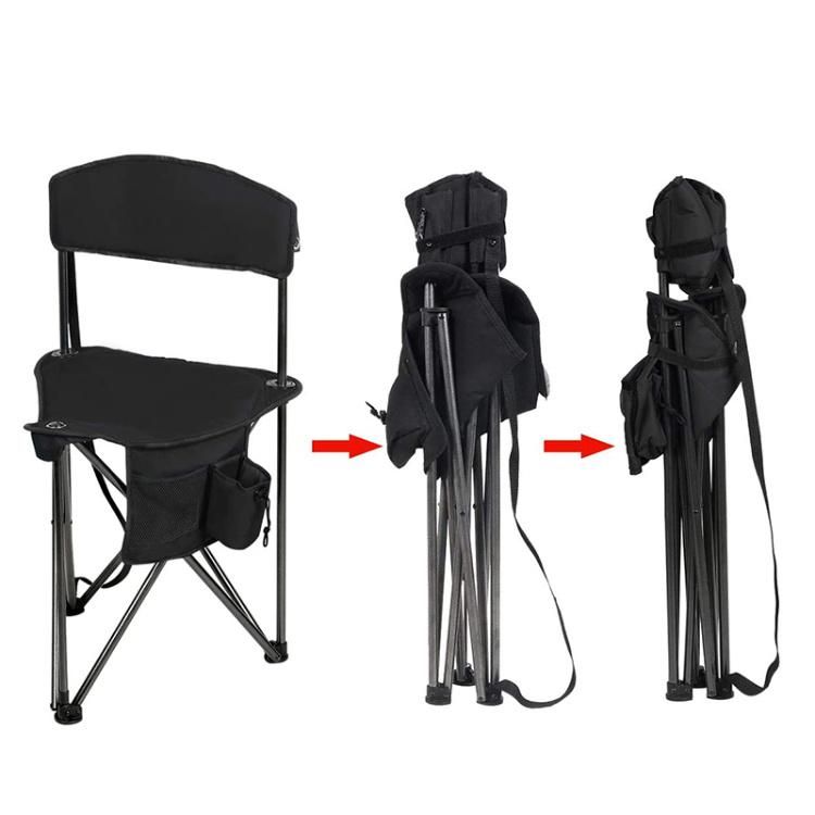 Small Folding Tripod Stool Camping Tripod Folding Chair Hunting Folding Chair