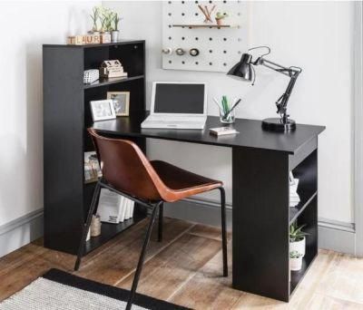 Bedroom Study Table Computer Desk with Shelves Modern Style Home Office Desk