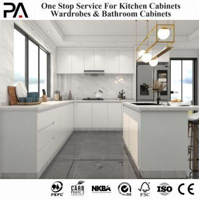 PA High Gloss Acrylic Dish Dryer Cabinet Kjario Fittings Cheap Modular Design Modern Single Kitchen Cabinet