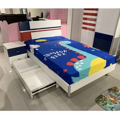 Fashionable Single Kids Bed Children Home Furniture Kids Bedroom Furniture