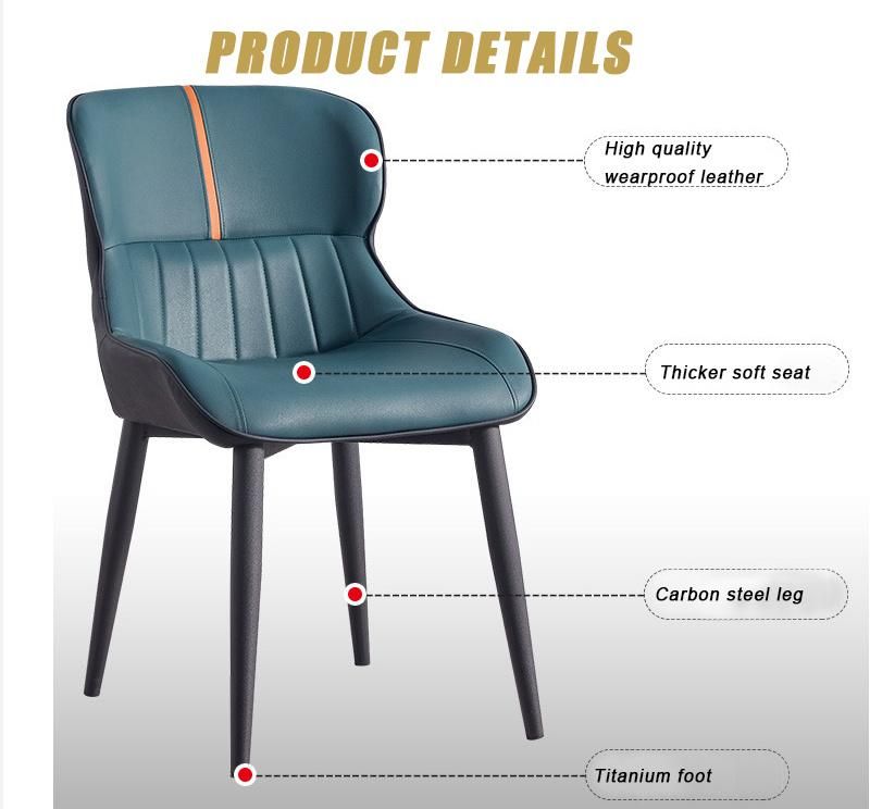 New Design Hotel Furniture Comfortable Upholstered Chairs Dining for Home Furniture