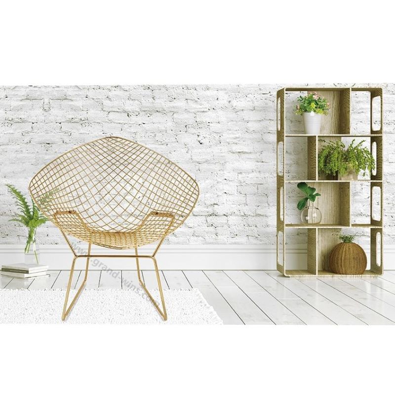 Modern Classic Metal Dining Bertoia Side Wire Chairs