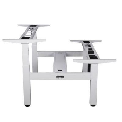 Face to Face Dual Bench Office Adjustable Standing Ergonomic Desk