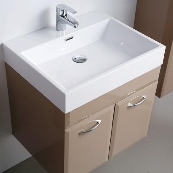 China Factory Wholesale Plywood Bathroom Furniture with Double Side Cabinet